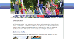 Desktop Screenshot of gimmigen-online.de